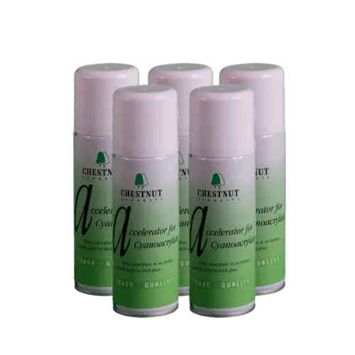 CA Accelerator - 200ml - 5 Pack - Chestnut Products - Glue