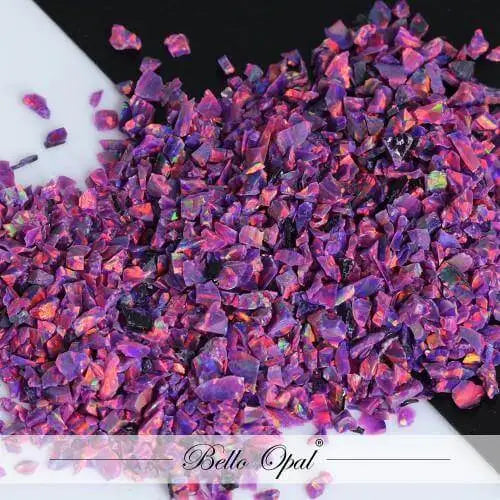 Crushed Opal 1-2mm (1g) - Royal Purple - Crushed Opal