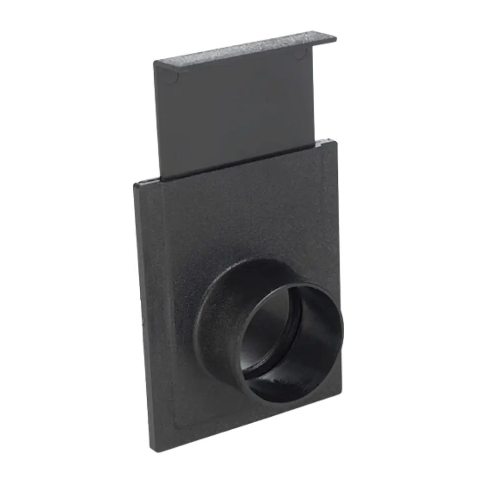 Record Power CamVac 2.5’’ Black Plastic Blast Gate