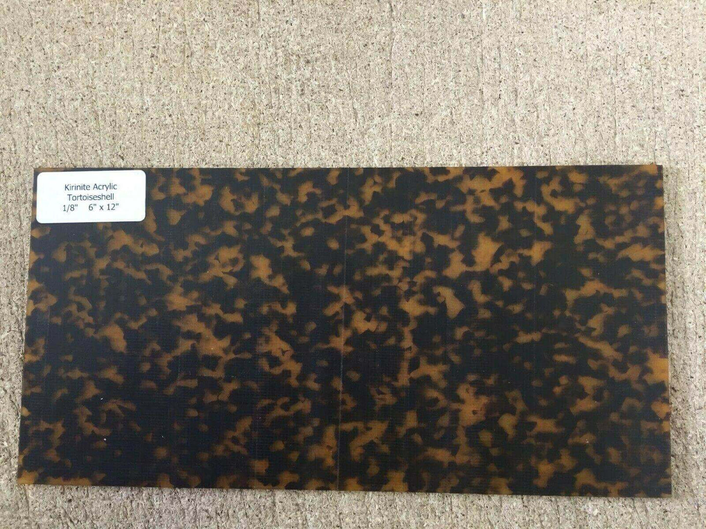 Kirinite Tortoiseshell Craft Sheet 9mm x 300mm x 150mm
