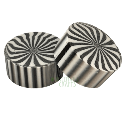 Zebra Polyester Ring Blank Greenvill Crafts