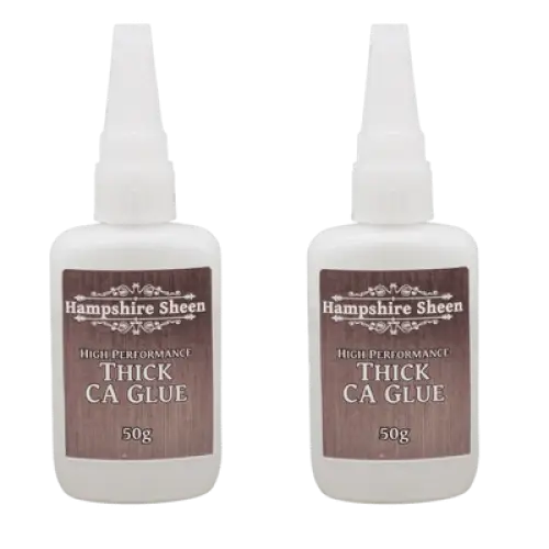 2 x Thick CA Glue - Hampshire Sheen - Glue & Adhesives