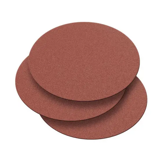 250mm 80 Grit 3 Pack of Self Adhesive Sanding Discs for Record Power BDS250