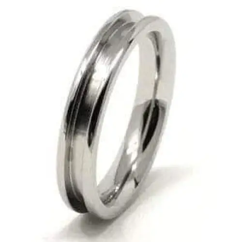 4mm Inlay Stainless Steel Ring Core Ring Cores
