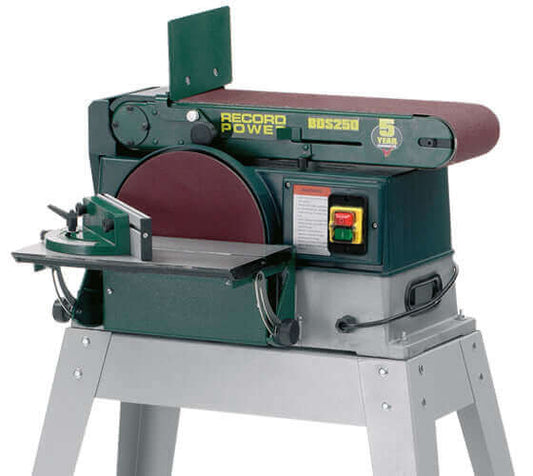 Record Power BDS250 10" x 6" Belt & Disc Sander