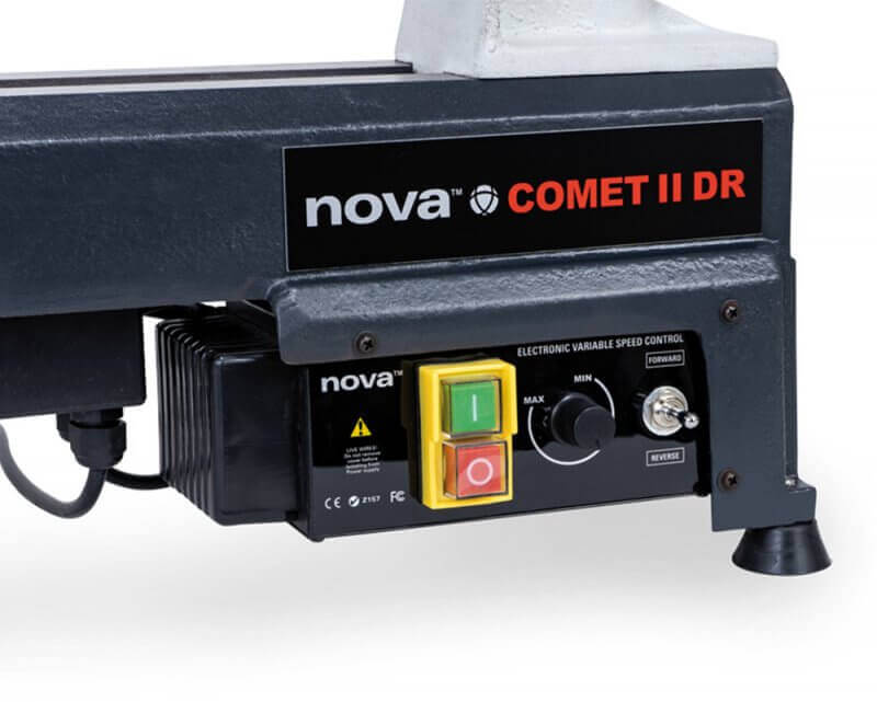 NOVA Comet II DR Lathe with G3 Chuck & Stand Bundle