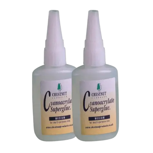 CA Glue Medium 2 Pack Chestnut Products