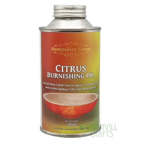 Citrus Burnishing Oil - Hampshire Sheen - Finishing Products