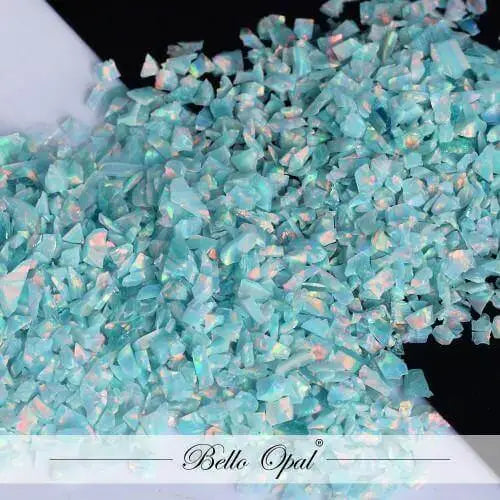 Crushed Opal 1.5mm to 160mesh (1g) - Moon Yellow - Crushed Opal