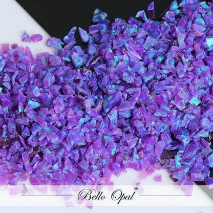 Crushed Opal 1.5mm to 160mesh (1g) - Sleepy Lavender (2) - Crushed Opal