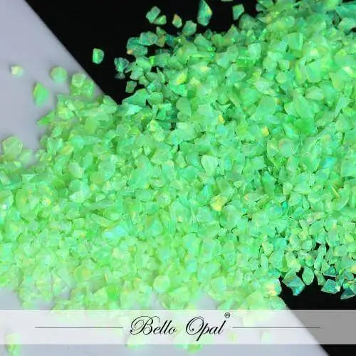 Crushed Opal 1.5mm to 160mesh (1g) - Spring Bud - Crushed Opal