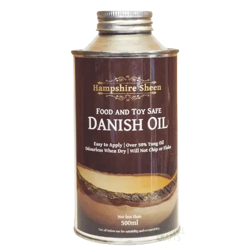 Food & Toy Safe Danish Oil - Hampshire Sheen - Finishing Products