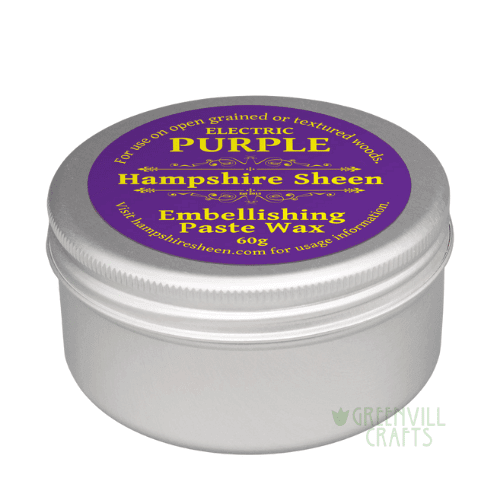 Embellishing Wax - Electric Purple - 60g - Hampshire Sheen Hampshire Sheen