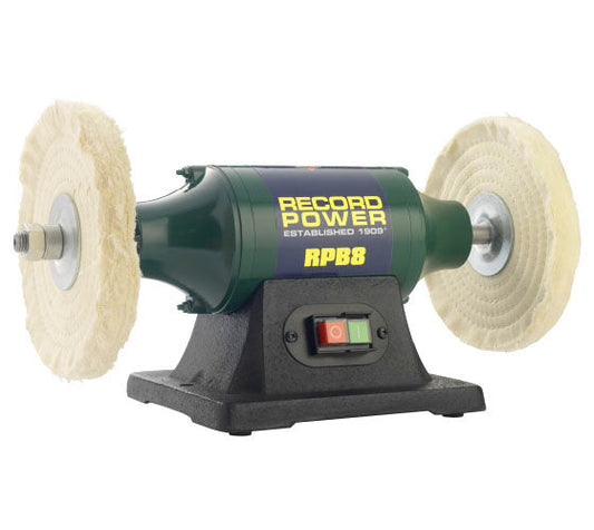 Record Power 8" Buffing Machine Record Power