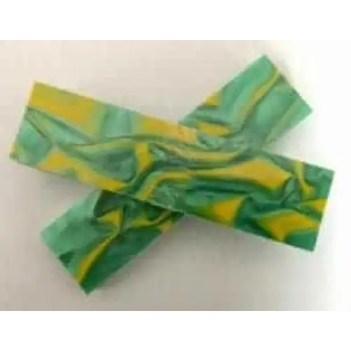 Kirinite Green Bay Knife Scales - Set of 2 - Knife Scales