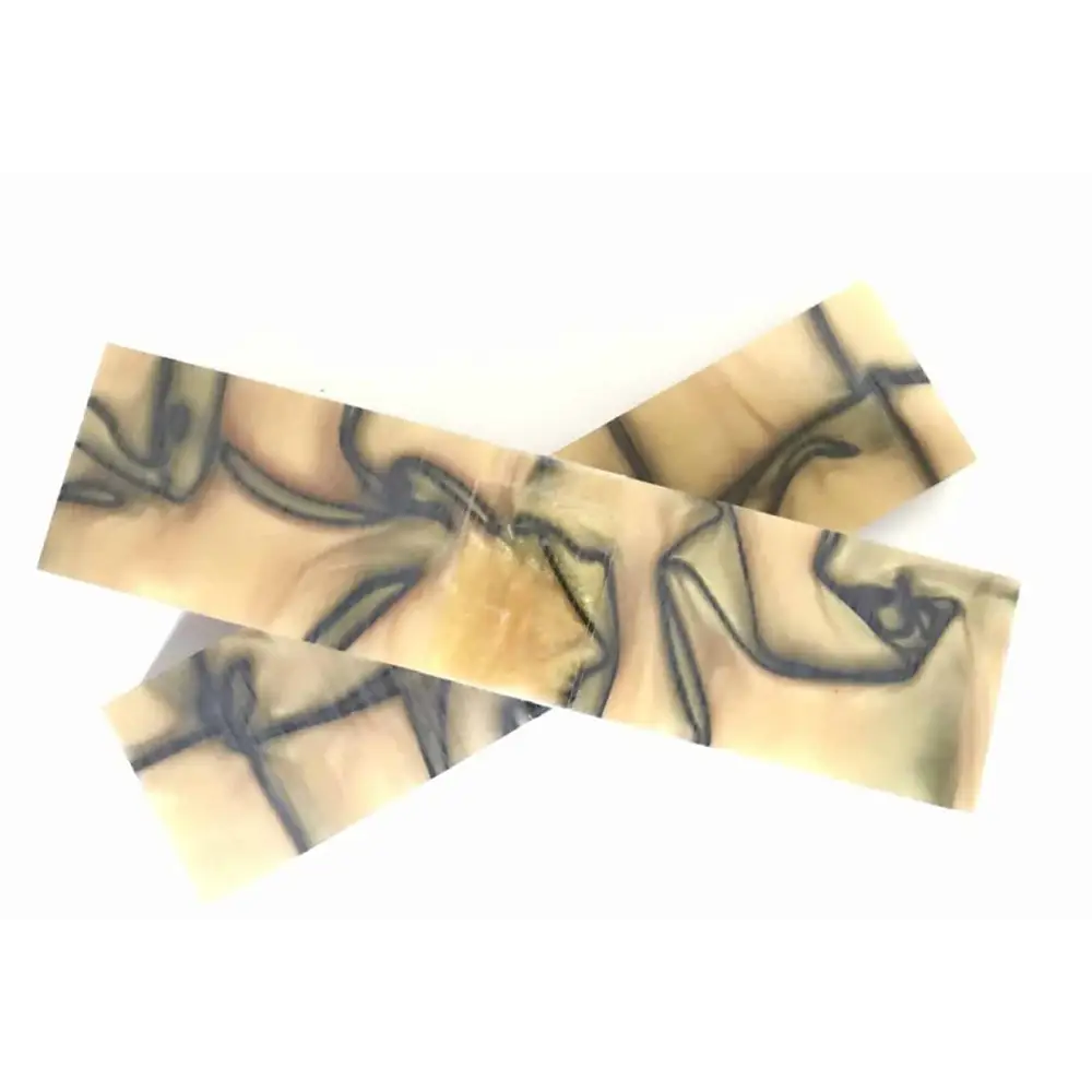 Kirinite Liquid Gold Knife Scales Set of 2 6mm Kirinite Knife Scales