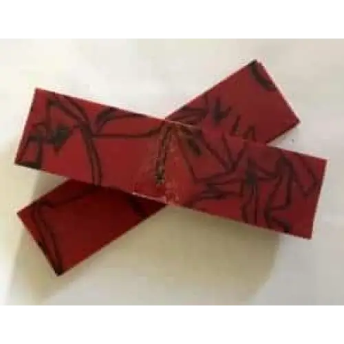 Kirinite Red Devil Knife Scales Set of 2 Kirinite Knife Scales