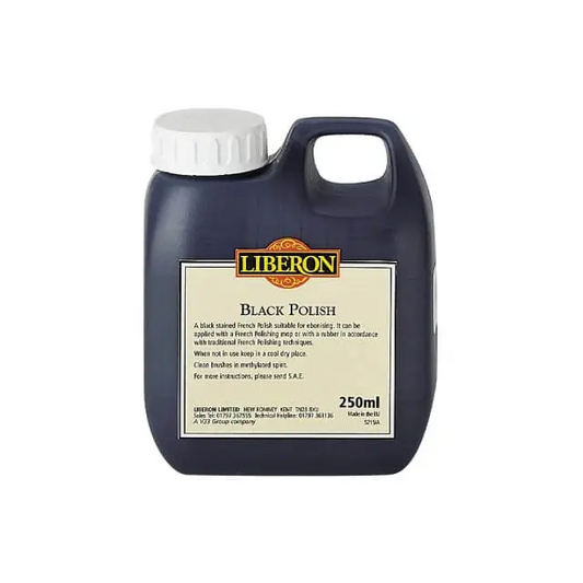 Liberon Black Polish - 250ml - Wood Stains & colouring