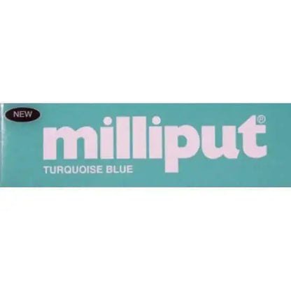 Milliput Epoxy Putty Turquoise Blue