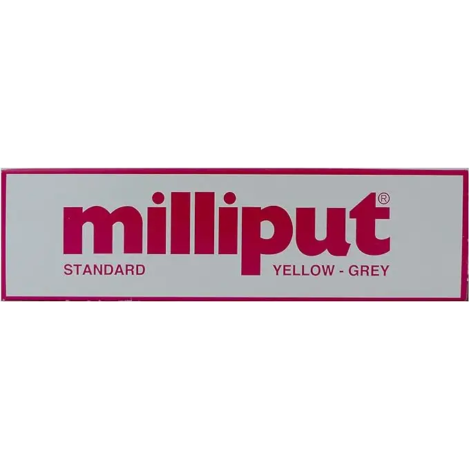 Milliput - Epoxy Putty - Yellow/Grey (Standard)