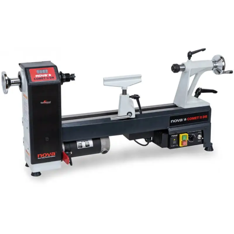 NOVA Comet II DR Lathe with G3 Chuck & Stand Bundle - Lathe