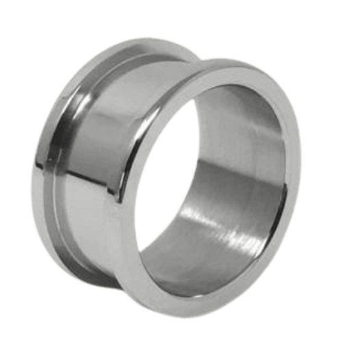 Two piece 12mm Stainless Steel Ring Core & Screw Fit Greenvill Crafts
