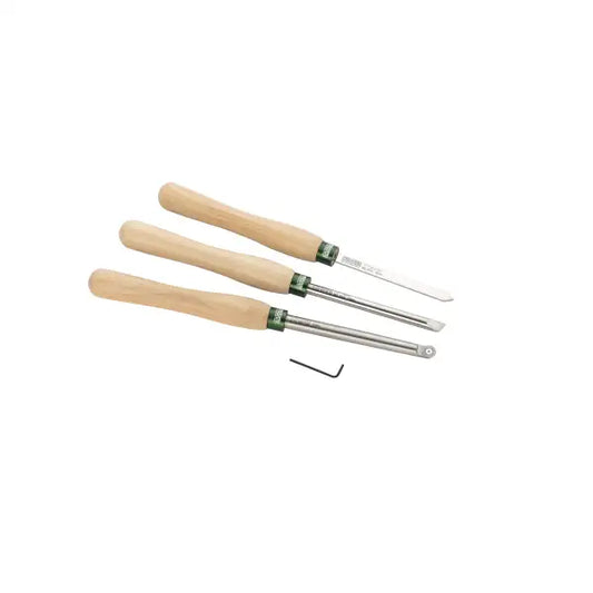 Record Power 3 Piece Small Projects Woodturning Tool Set