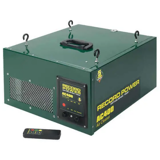 Record Power AC400 Two Stage Air Filter Dust Extractor