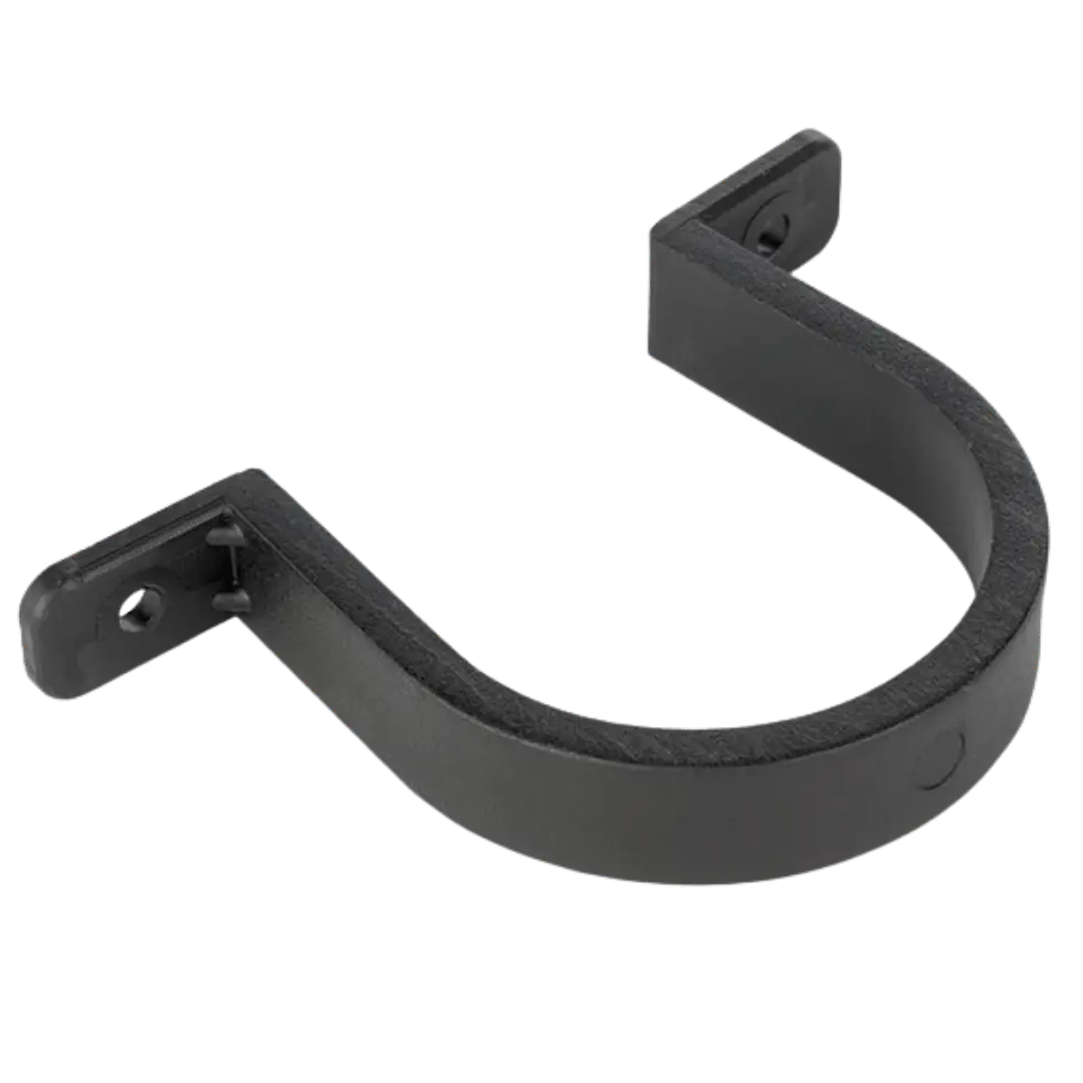 Record Power CamVac 2.5’’ Black Plastic Wall Clip - Ducting