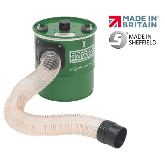 Record Power CamVac CGV286-3 Compact Dust Extractor - Dust Extractor