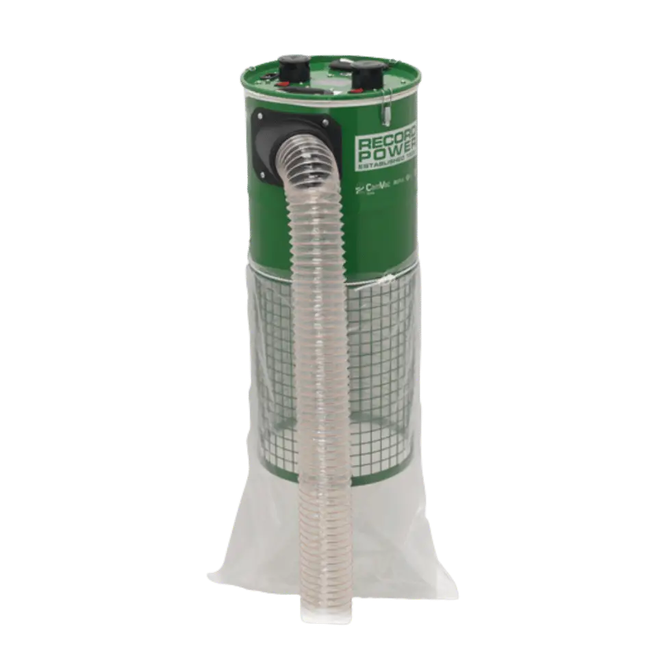 Record Power CamVac CGV286-3-WALL Compact Wall-Mounted Dust Extractor