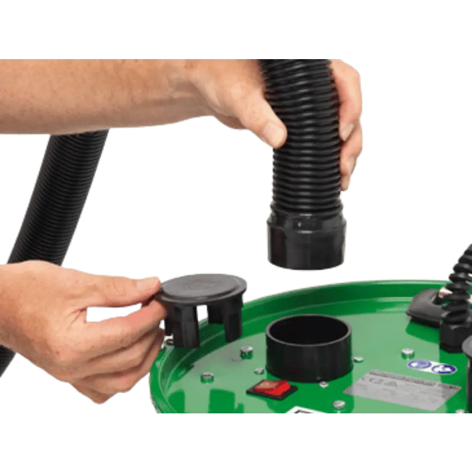 Record Power CamVac CGV286-3-WALL Compact Wall-Mounted Dust Extractor