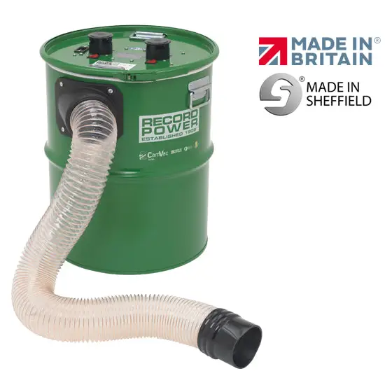 Record Power CamVac CGV386-5 Large Dust Extractor