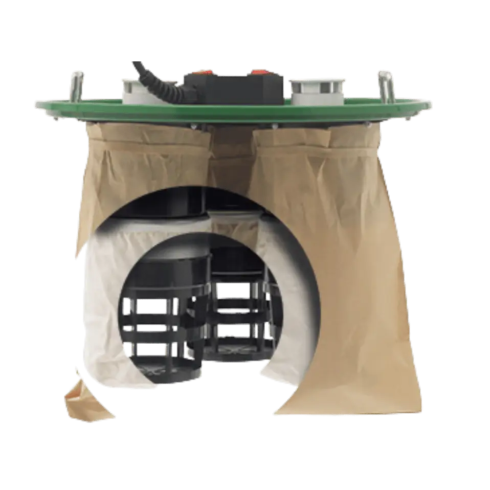 Record Power CamVac CGV486-6 200L 3000W Heavy Duty Extractor 4’’ Inlet