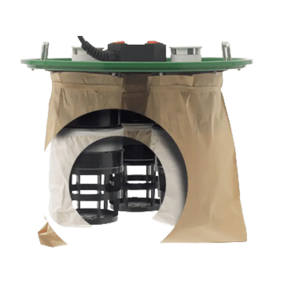 Record Power CamVac CGV486-6 200L 3000W Heavy Duty Extractor 4’’ Inlet