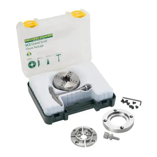 Record Power SC3 Chuck Package - 1’’ x 8 tpi