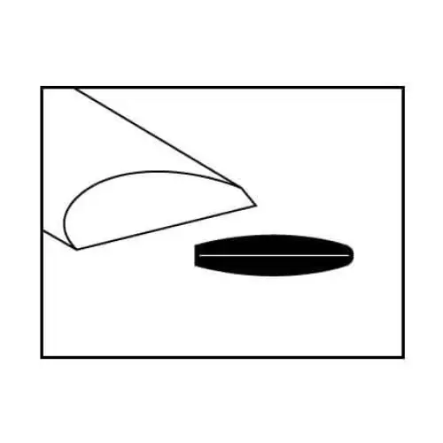 Robert Sorby Oval Skew Chisel 1/2’’ - Handled (809H) - Tools