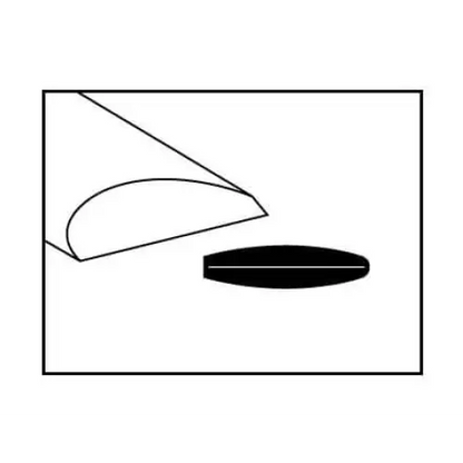 Robert Sorby Oval Skew Chisel 1/2’’ - Handled (809H) - Tools