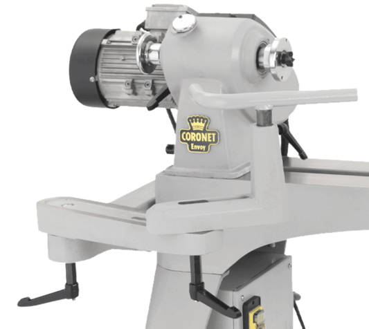 Record Power Outrigger Attachment for Envoy and Regent Lathes - Cream