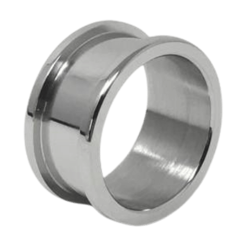 Stainless Steel metal one and two piece ring making cores - handmade metal ring cores for inlays and ring turning with stainless steel ring cores