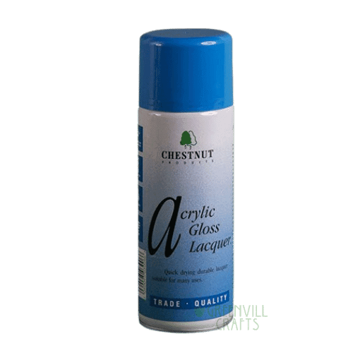 Acrylic Gloss Lacquer - 400ml - Aerosol - Chestnut Products Chestnut Products