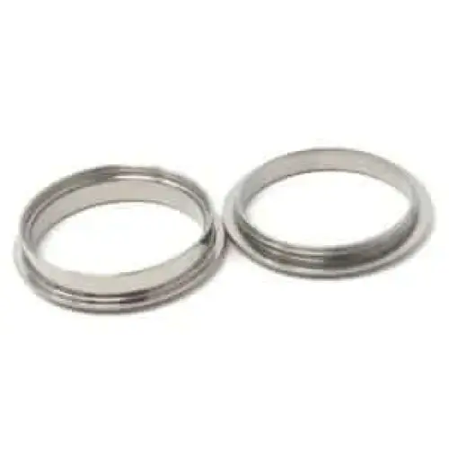 Titanium Bevelled ring core blank with screw 6mm (3mm groove) - Ring Cores