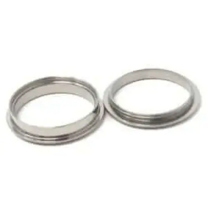 Titanium Bevelled ring core blank with screw 6mm (3mm groove) - Ring Cores