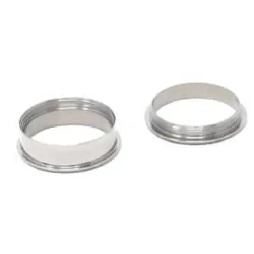 Titanium ring core with bevelled edge & screw fitment (9mm - 6mm groove) - Ring Cores