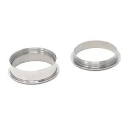 Titanium ring core with bevelled edge & screw fitment (9mm - 6mm groove) - Ring Cores