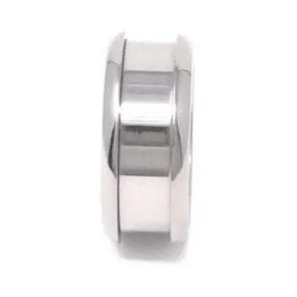 Titanium Ring Core (Bevelled) & Screw fitment (10mm - 6mm groove) - Ring Cores