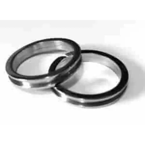 Titanium ring core with screw fit & flat edges 4mm (2mm groove) Ring Cores