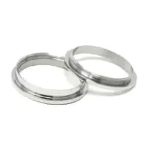 Two piece 6mm Stainless Steel Ring Core & Screw Fit Ring Cores