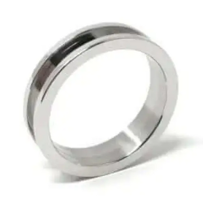 Two piece 6mm Stainless Steel Ring Core & Screw Fit Ring Cores