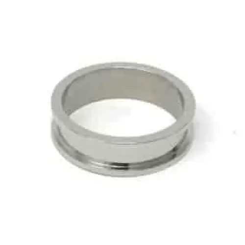 Two piece 8mm Stainless Steel Ring Core & Screw Fit Ring Cores